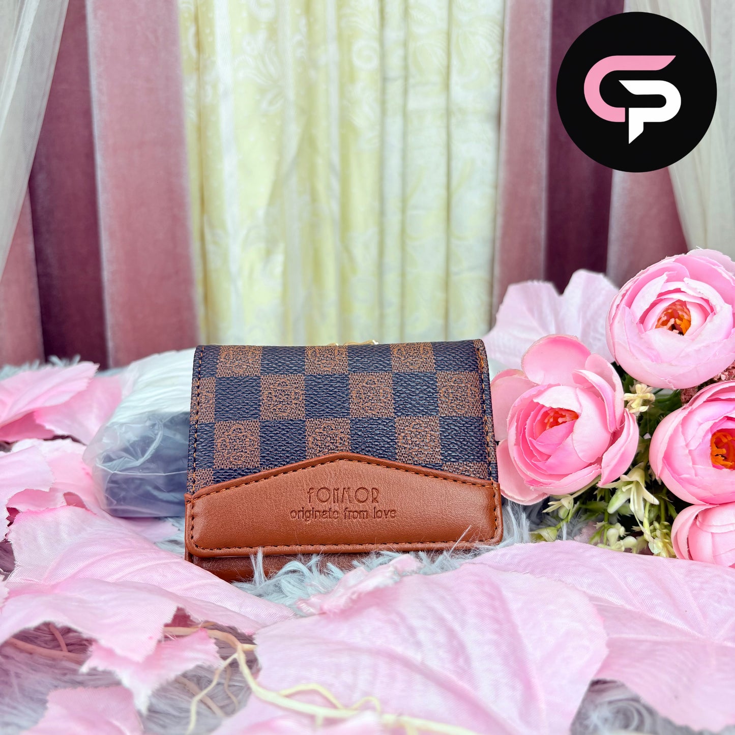 China Imported Printed Mini coin Wallet for Women