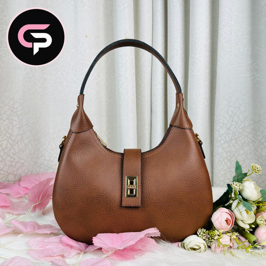 Elegant brown Shoulder Handbag for Women | Party & Daily Use