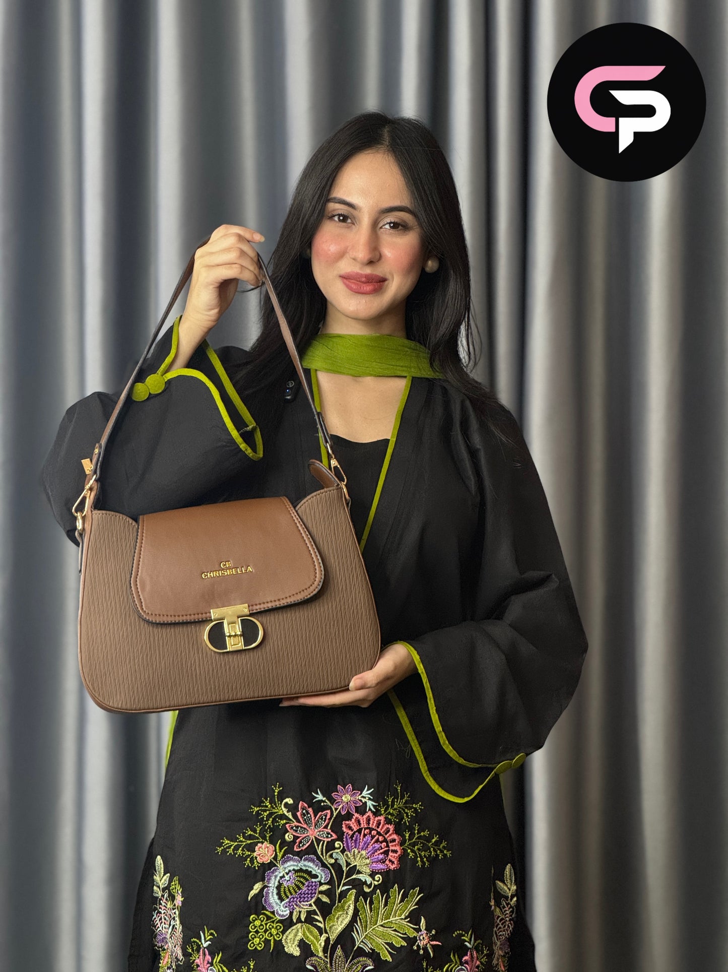 Elegant Lock Crossbody Bag for Women – Stylish Everyday Bag