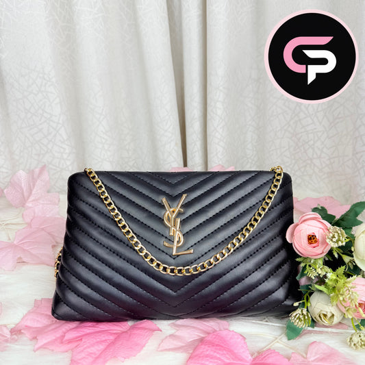 Quilted Chain Shoulder Bag for Women – Elegant Crossbody Bag