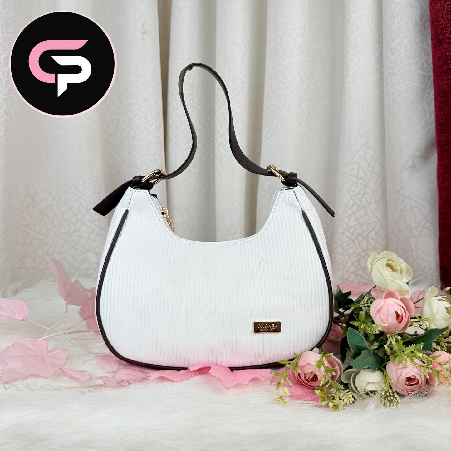 Textured Shoulder Bag for Women – Elegant Everyday Bag