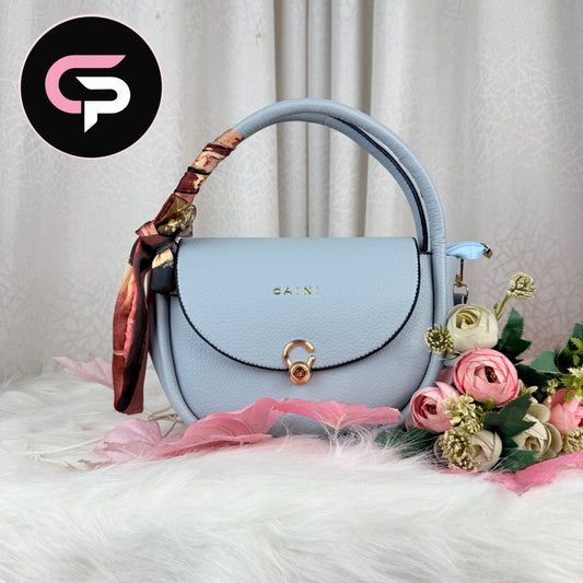 Elegant Scarf Handle Top Handle Bag for Women – Stylish Everyday Bag