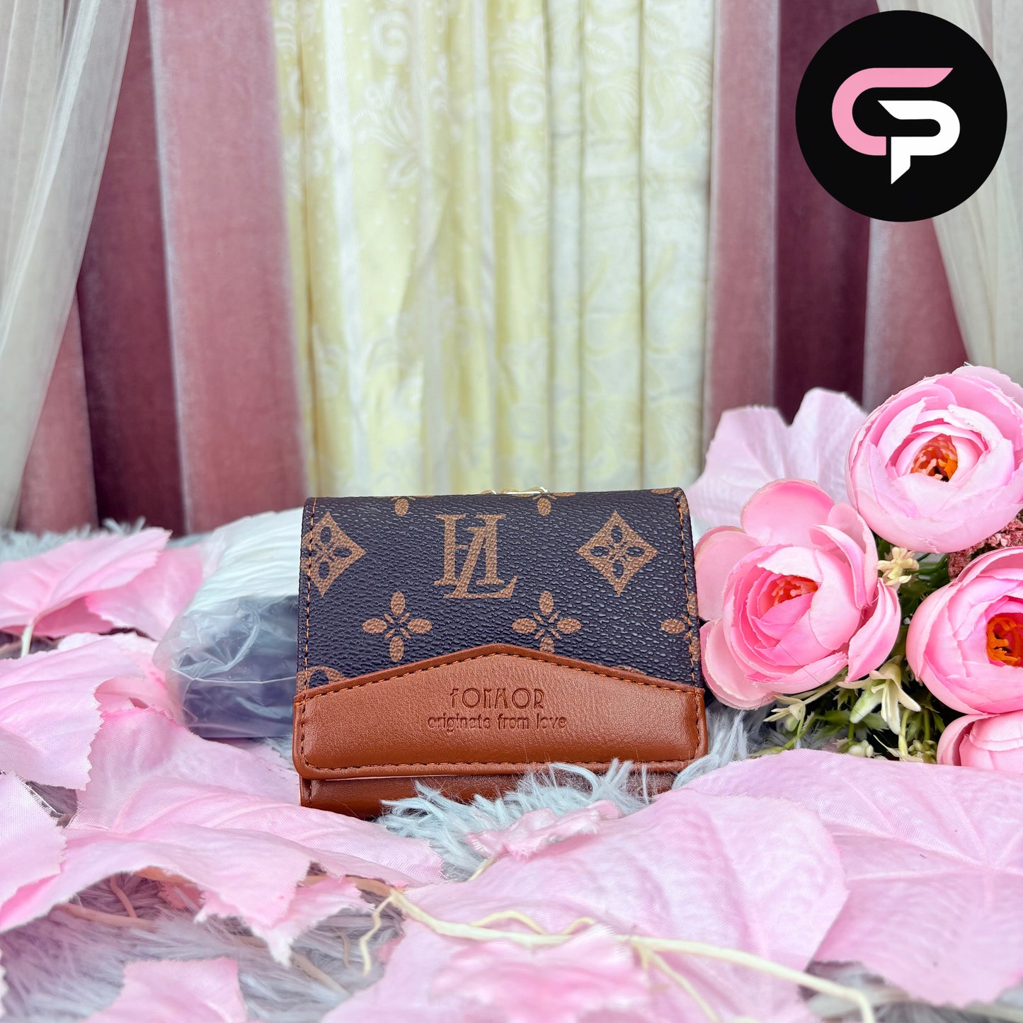 China Imported Printed Mini coin Wallet for Women