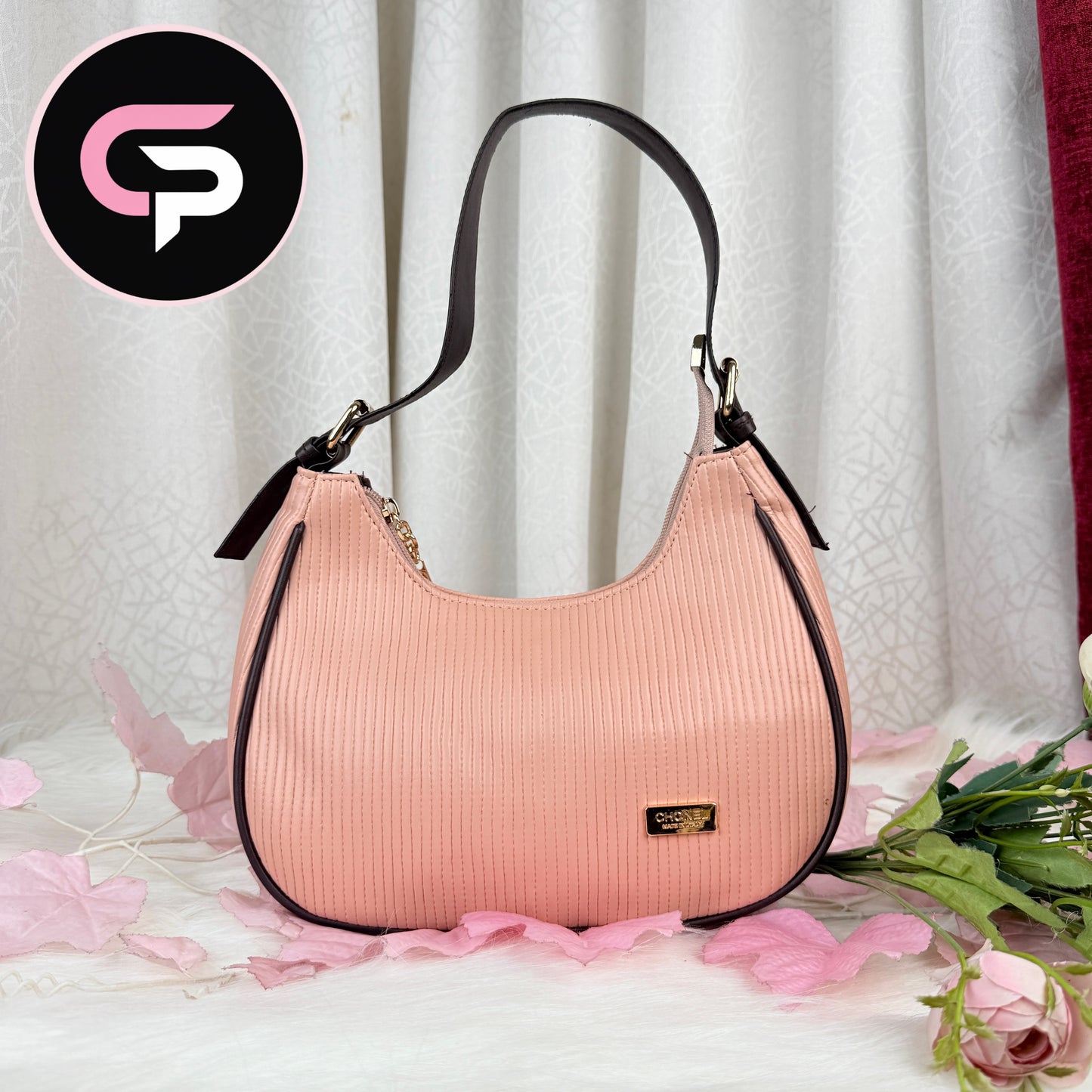 Textured Shoulder Bag for Women – Elegant Everyday Bag