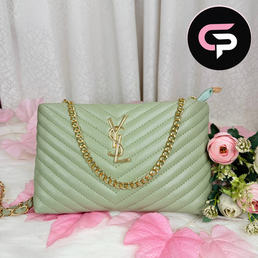 Quilted Chain Shoulder Bag for Women – Elegant Crossbody Bag