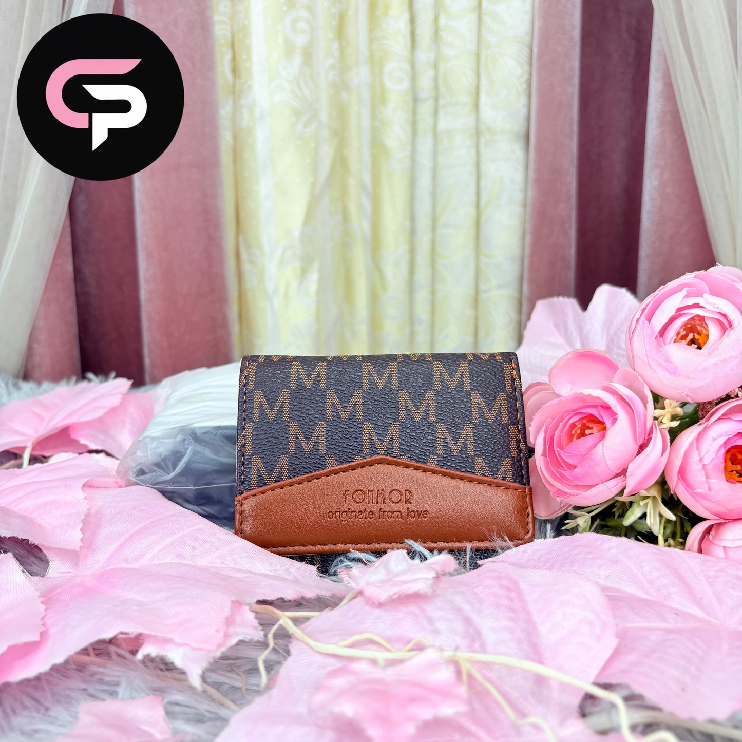 China Imported Printed Mini coin Wallet for Women