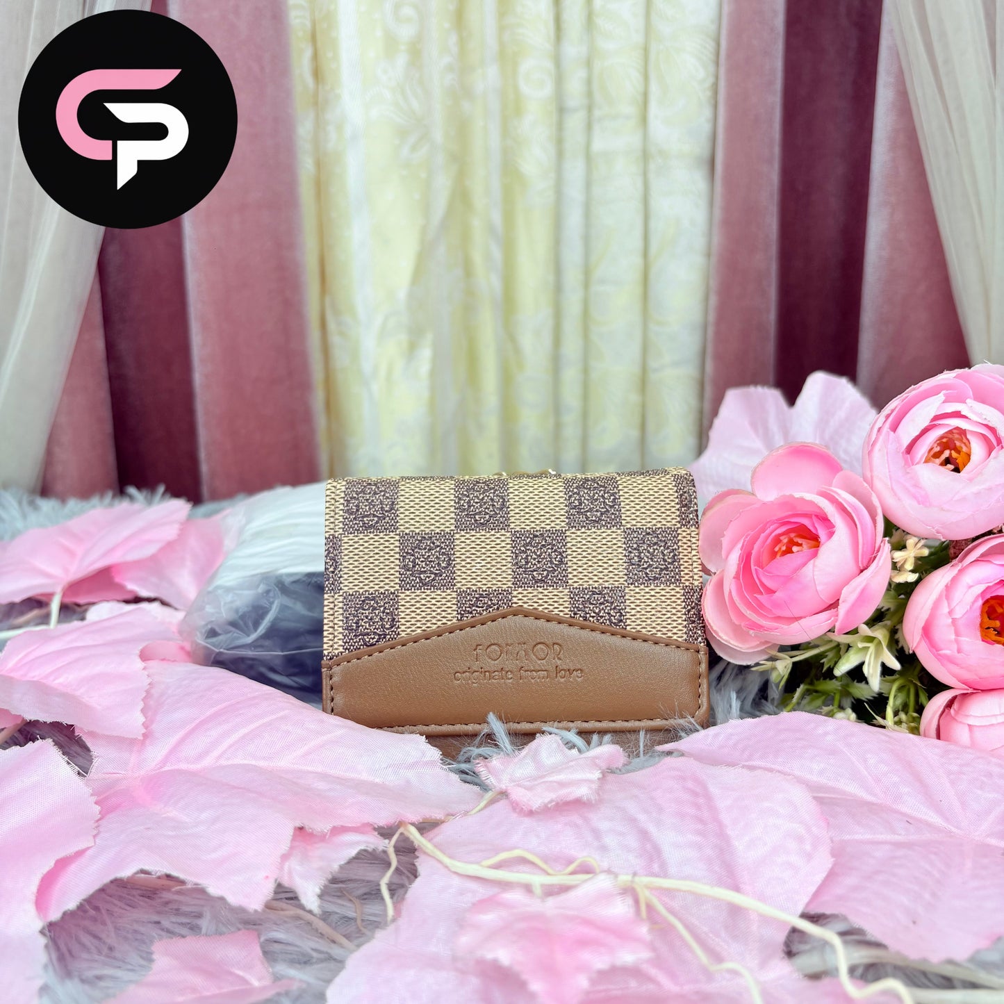 China Imported Printed Mini coin Wallet for Women