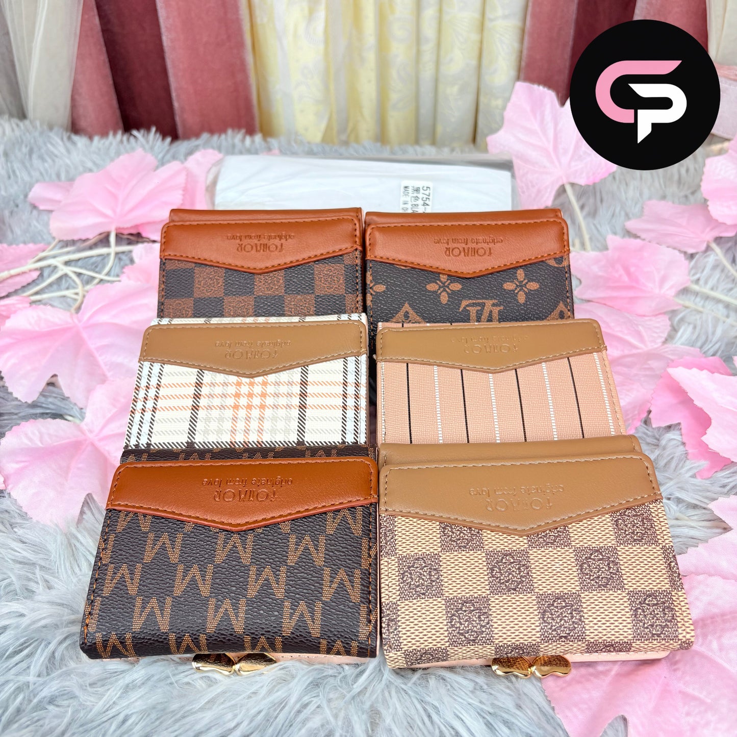 China Imported Printed Mini coin Wallet for Women
