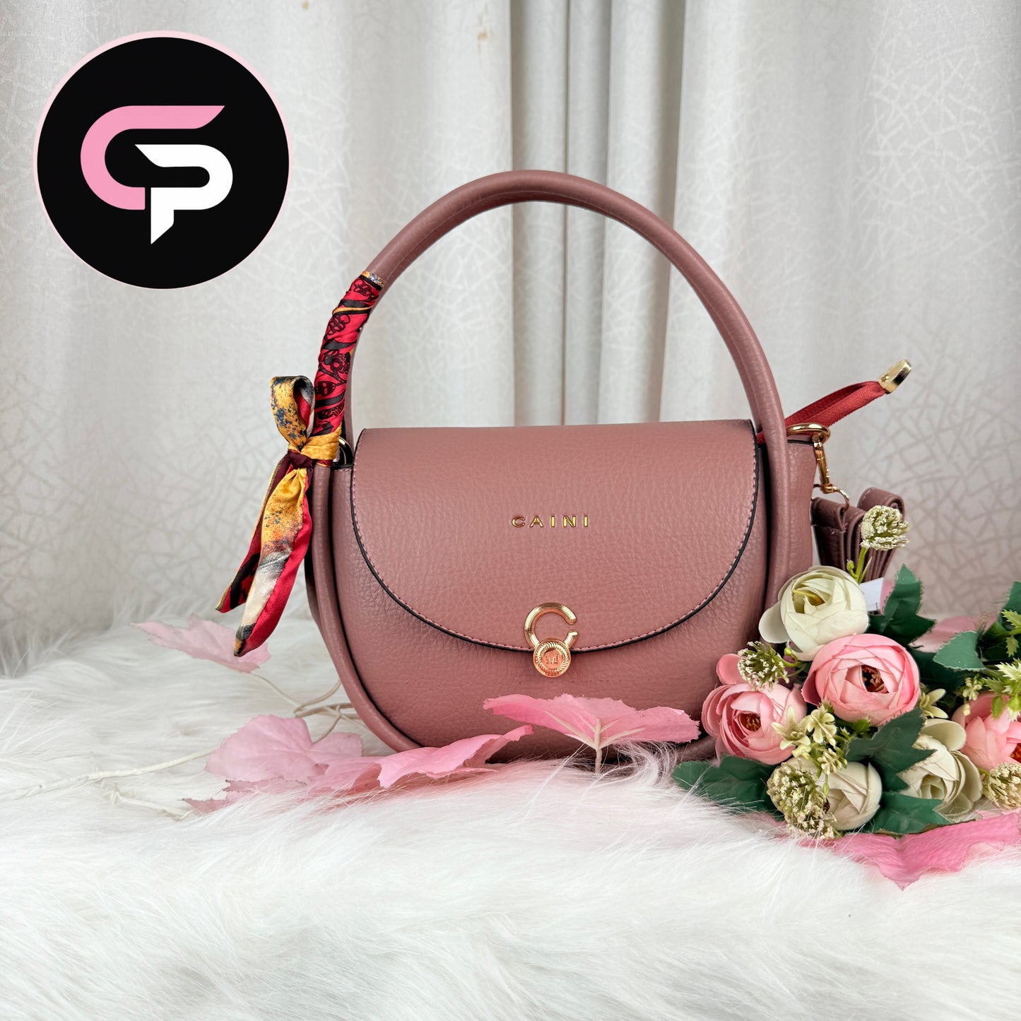 Elegant Scarf Handle Top Handle Bag for Women – Stylish Everyday Bag (Copy)