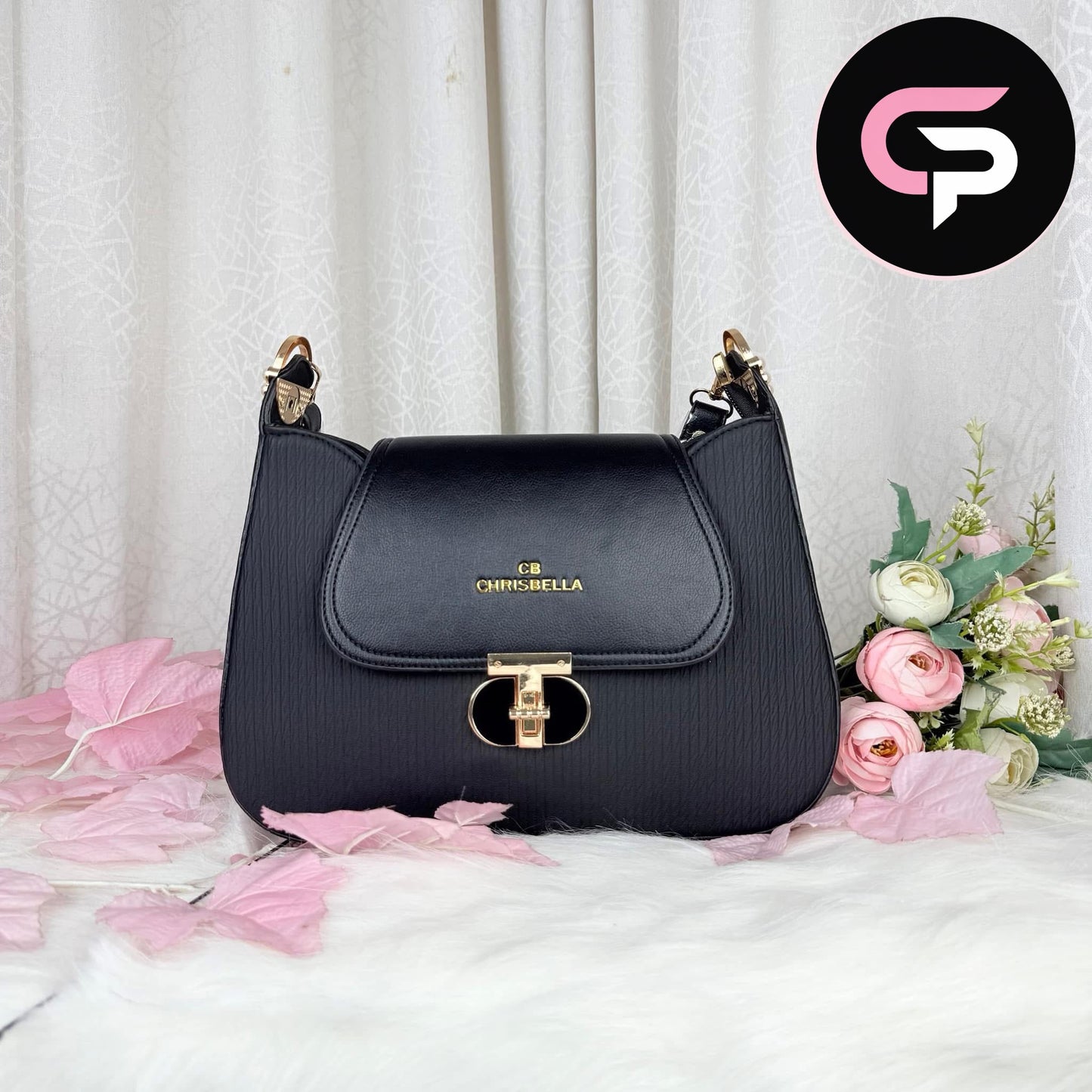 Elegant Lock Crossbody Bag for Women – Stylish Everyday Bag