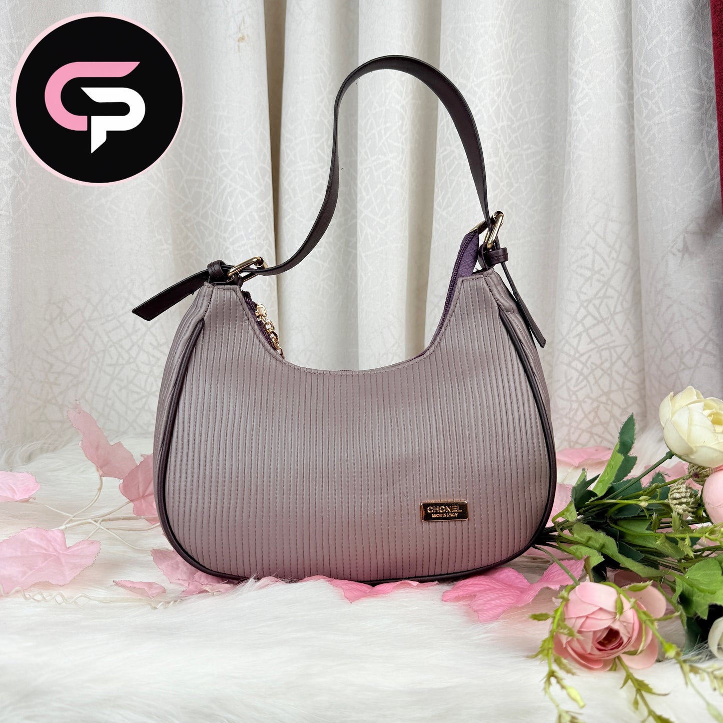 Textured Shoulder Bag for Women – Elegant Everyday Bag