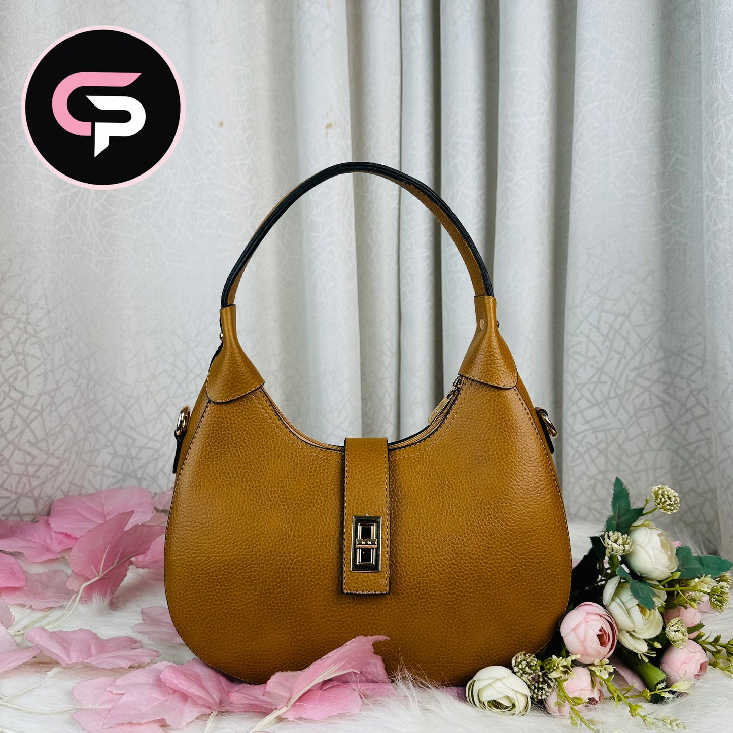 Elegant gold Shoulder Handbag for Women | Party & Daily Use
